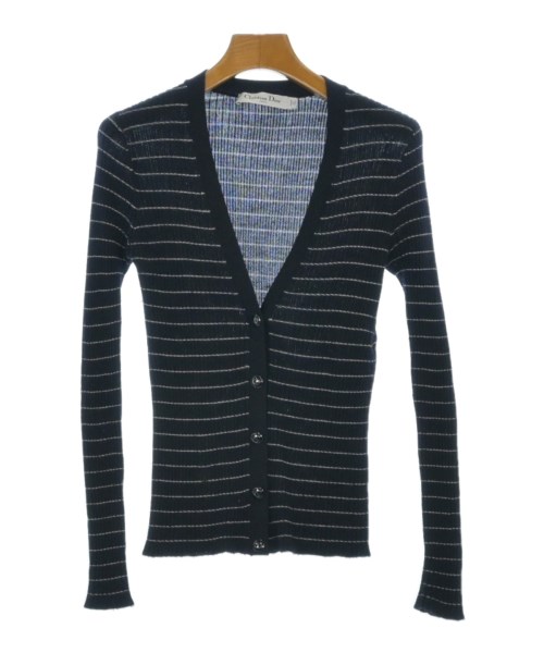 Christian Dior(クリスチャンディオール)カーディガン 紺 サイズ:38(S位)/2200635847058