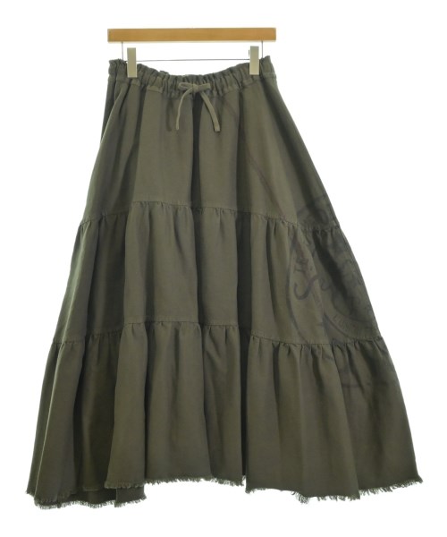 Christian Dior(クリスチャンディオール)ロング・マキシ丈スカート カーキ サイズ:40(M位)/2200664724078
