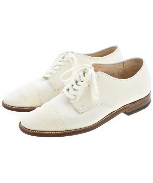 ALDEN(オールデン)ビジネス・ドレスシューズ 白 サイズ:US7(25cm位)/2200638227031