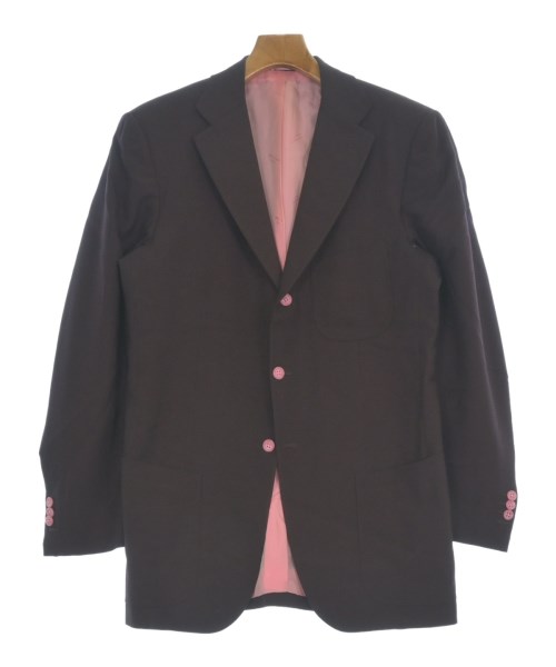 Kiton(キトン)カジュアルジャケット 茶 サイズ:48(L位)/2200662240051