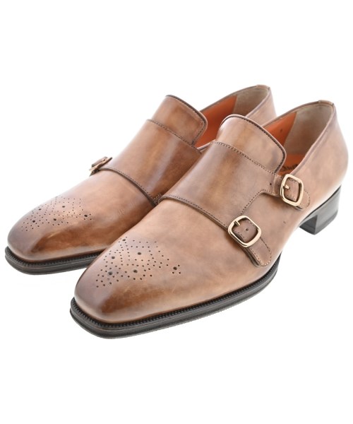 SANTONI(サントーニ)ビジネス・ドレスシューズ 茶 サイズ:UK8(26.5cm位)/2200670632251