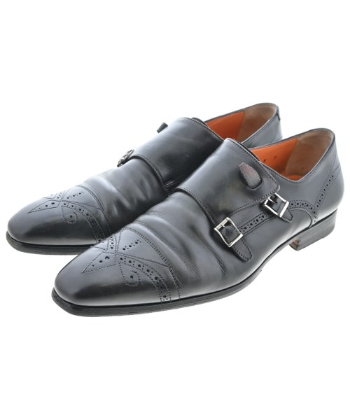 SANTONI(サントーニ)ビジネス・ドレスシューズ 黒 サイズ:UK7(25.5cm位)/2200664596026