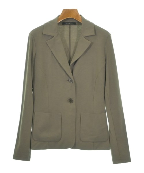 MAX MARA WEEK END LINE(マックスマーラ　ウィークエンドライン)テーラードジャケット カーキ サイズ:S/2200658517242