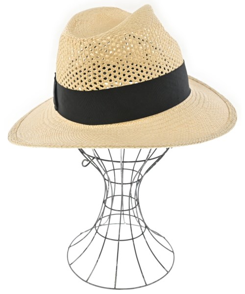 Borsalino（ボルサリーノ）ストローハット ベージュ サイズ:- レディース/2200619675035
