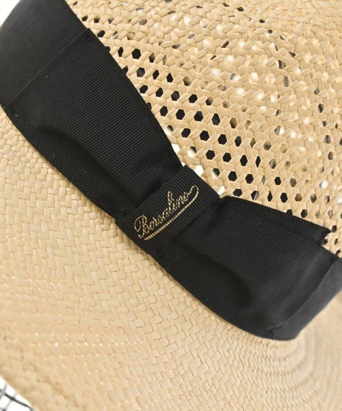 Borsalino（ボルサリーノ）ストローハット ベージュ サイズ:- レディース/2200619675035