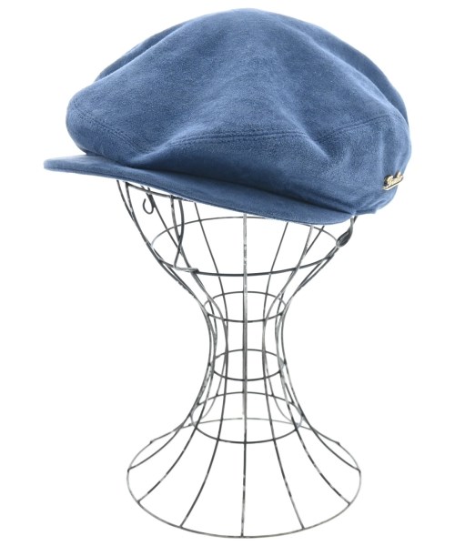 Borsalino(ボルサリーノ)ハンチング・ベレー帽 青 サイズ:L/2200697381040
