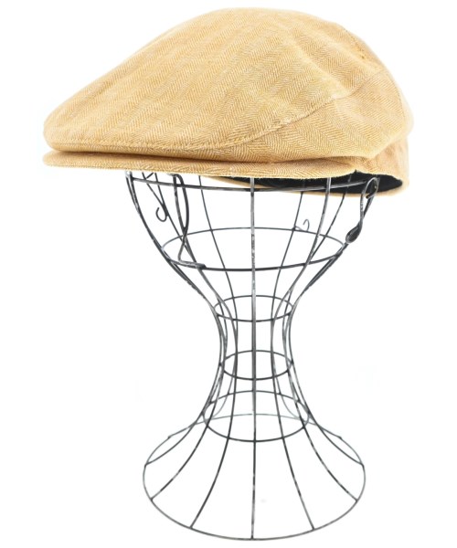 Borsalino(ボルサリーノ)ハンチング・ベレー帽 ベージュ サイズ:59cm/2200698919044