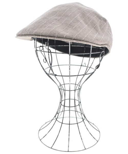 Borsalino(ボルサリーノ)ハンチング・ベレー帽 茶 サイズ:59cm/2200698919051