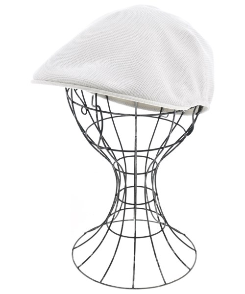 Borsalino(ボルサリーノ)ハンチング・ベレー帽 白 サイズ:58/2200657302030