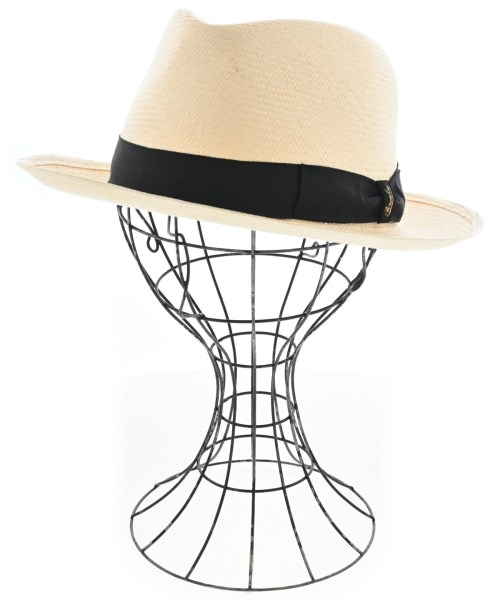 Borsalino(ボルサリーノ)のストローハット サイズ:57 17,000円