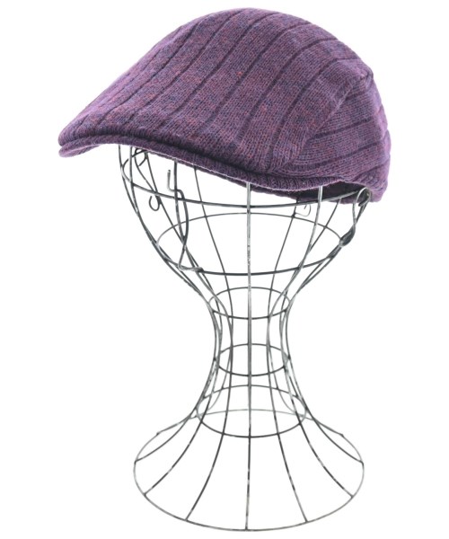 Borsalino(ボルサリーノ)ハンチング・ベレー帽 紫 サイズ:F/2200663516063