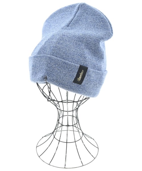 Borsalino(ボルサリーノ)ニットキャップ・ビーニー 青 サイズ:59cm/2200665825064