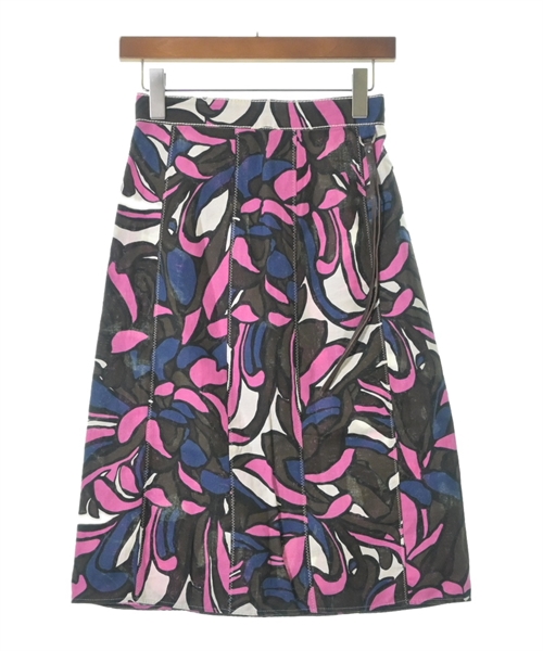 'S Max Mara(エス　マックス　マーラ)ひざ丈スカート 茶 サイズ:34(XXS位)/2200444371232