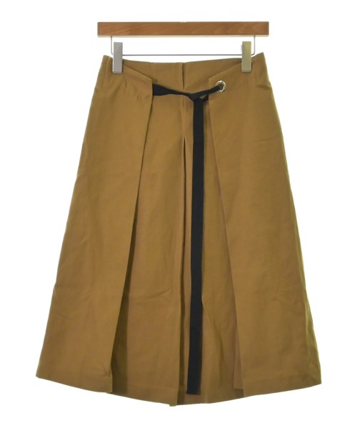 'S Max Mara(エス　マックス　マーラ)ひざ丈スカート 茶 サイズ:36(XS位)/2200482829337
