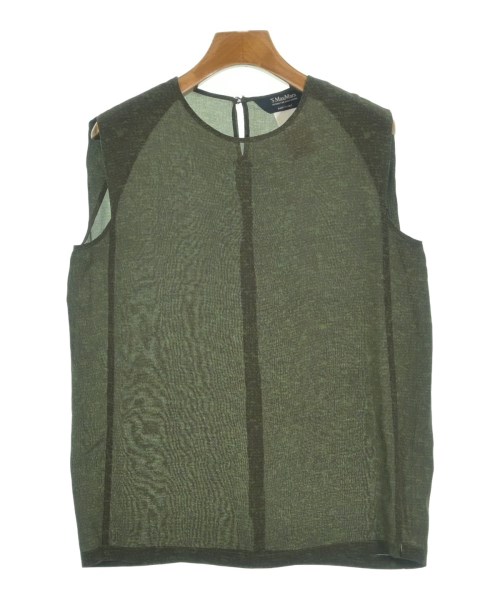 'S Max Mara(エス　マックス　マーラ)ブラウス カーキ サイズ:36(XS位)/2200596832025