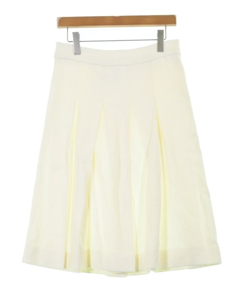 'S Max Mara(エス　マックス　マーラ)ひざ丈スカート 白 サイズ:40(M位)/2200605479159