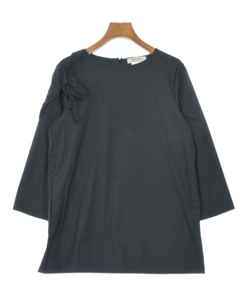 'S Max Mara(エス　マックス　マーラ)ブラウス 黒 サイズ:38(S位)/2200658517679