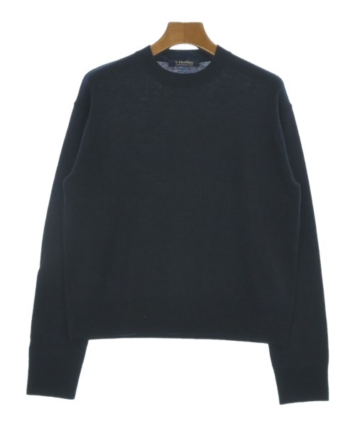 'S Max Mara(エス　マックス　マーラ)ニット・セーター 紺 サイズ:S/2200664097059