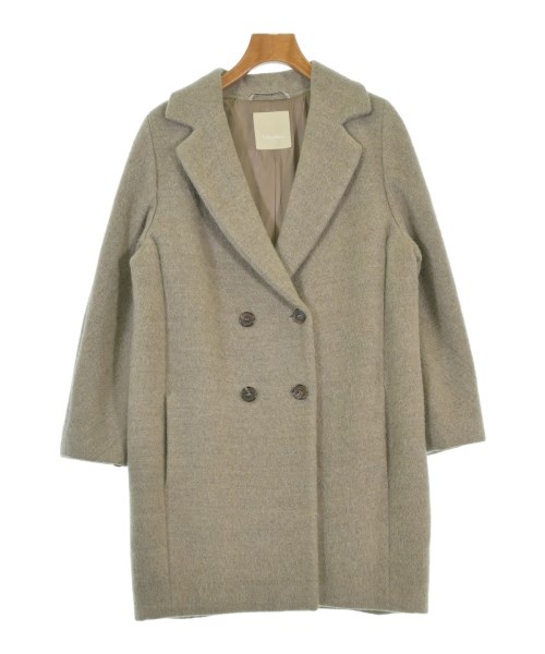 'S Max Mara(エス　マックス　マーラ)チェスターコート グレー サイズ:38(S位)/2200669584011