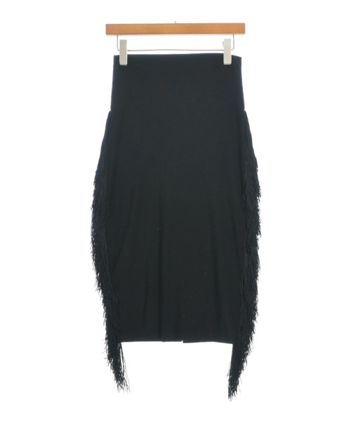 NORMAKAMALI(ノーマカマリ)ひざ丈スカート 黒 サイズ:XS/2200667599062