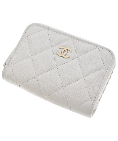 CHANEL(シャネル)財布・コインケース 白 サイズ:-/2200677842752