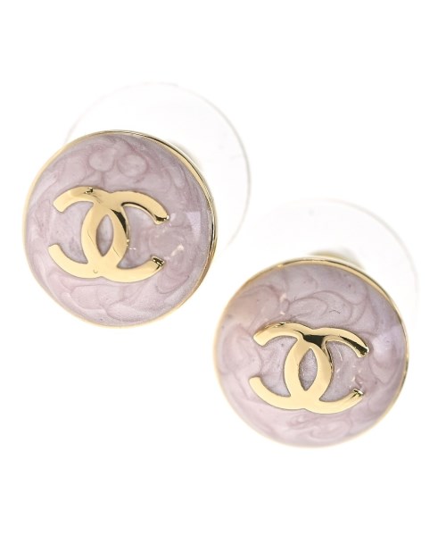 CHANEL(シャネル)ピアス ピンク サイズ:-/2200692486016