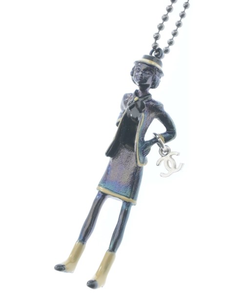 CHANEL(シャネル)ネックレス 黒 サイズ:-/2200647606162
