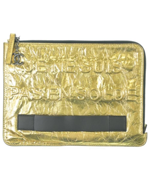 CHANEL(シャネル)クラッチバッグ ゴールド サイズ:-/2200648931041