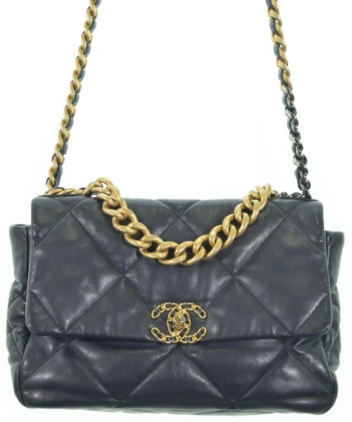 CHANEL(シャネル)ショルダーバッグ 紺 サイズ:-/2200673900302