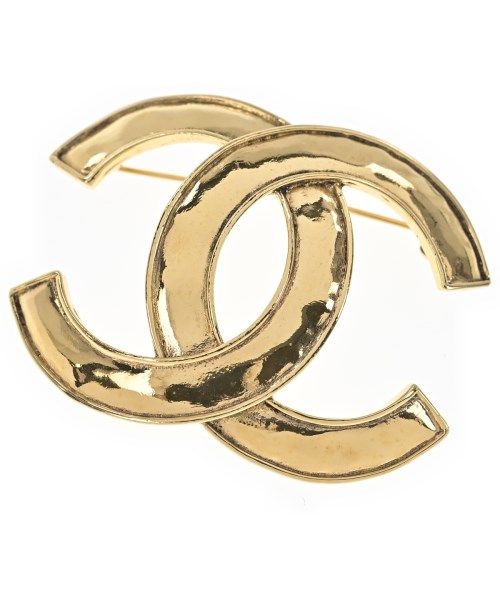 CHANEL(シャネル)ブローチ・コサージュ ゴールド サイズ:-/2200688823399
