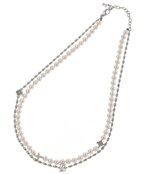 LOUIS VUITTON(ルイヴィトン)ネックレス 白 サイズ:-/2200685502068