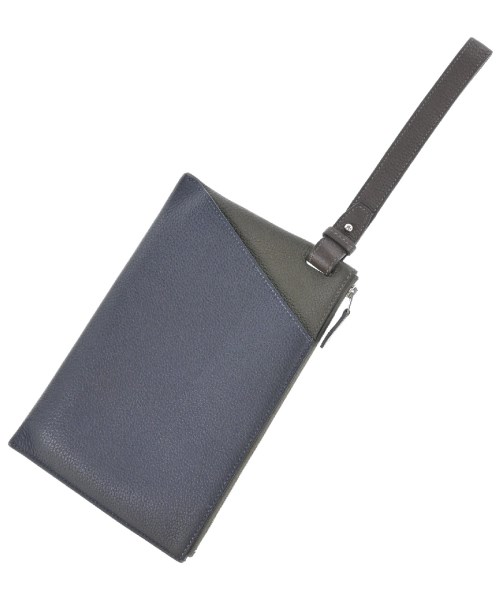 HERMES(エルメス)クラッチバッグ 紺 サイズ:-/2200515901023