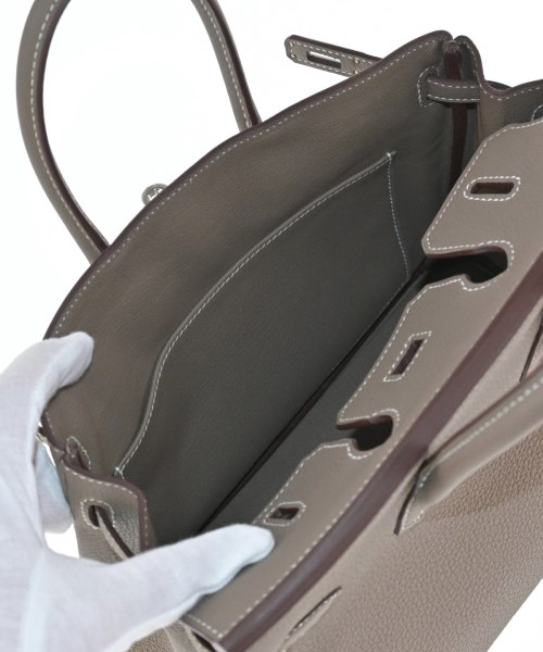 HERMES（エルメス）ハンドバッグ グレー サイズ:25 レディース/2200548468012