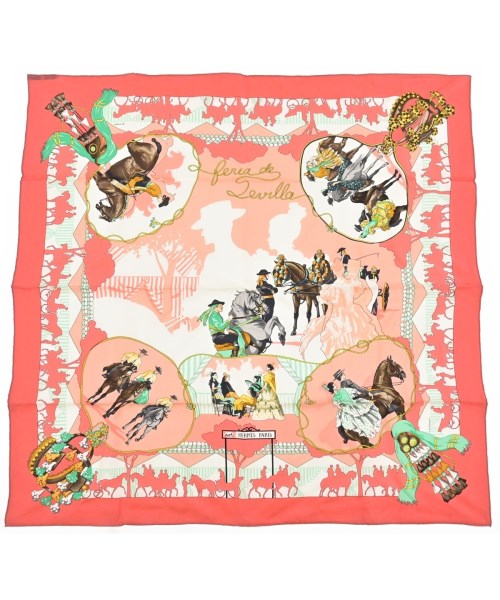 HERMES(エルメス)バンダナ・スカーフ ピンク サイズ:-/2200681429659