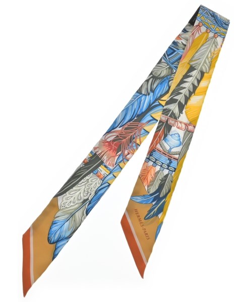 HERMES(エルメス)バンダナ・スカーフ 黄 サイズ:-/2200659274113