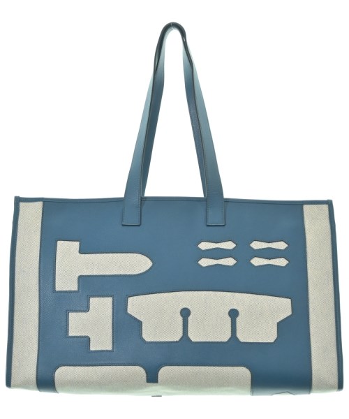HERMES(エルメス)トートバッグ 青 サイズ:-/2200654124024