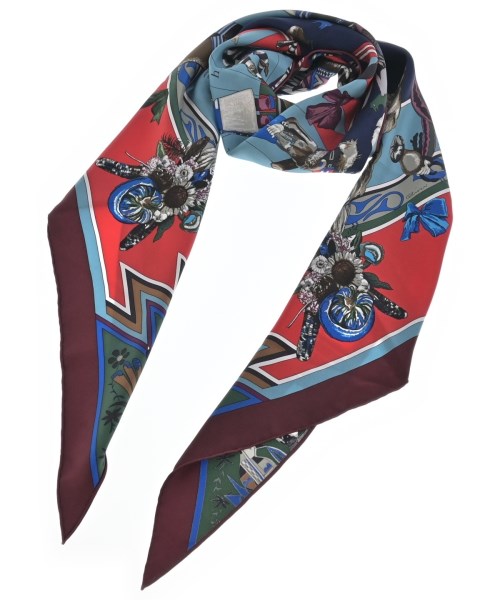 HERMES(エルメス)バンダナ・スカーフ 紺 サイズ:-/2200663227037