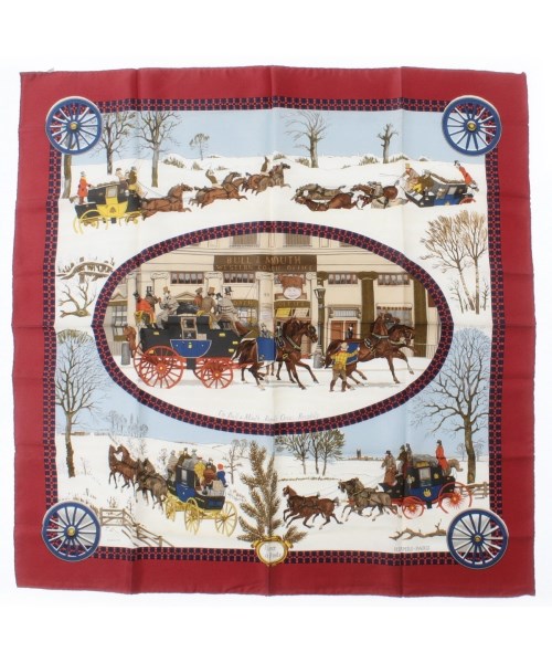 HERMES(エルメス)バンダナ・スカーフ 白 サイズ:-/2200664993276