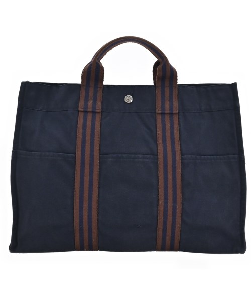 HERMES(エルメス)トートバッグ 紺 サイズ:-/2200688688684