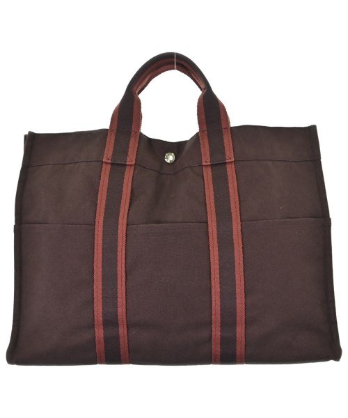 HERMES(エルメス)トートバッグ 茶 サイズ:MM/2200688822651