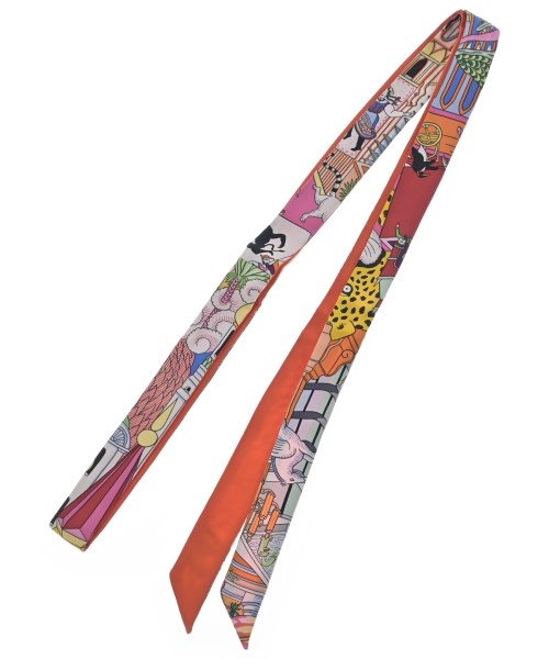 HERMES(エルメス)バンダナ・スカーフ オレンジ サイズ:-/2200691376165