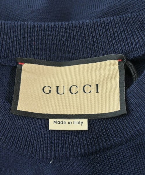 GUCCI（グッチ）ニット・セーター 紺 サイズ:S メンズ/2200637711029