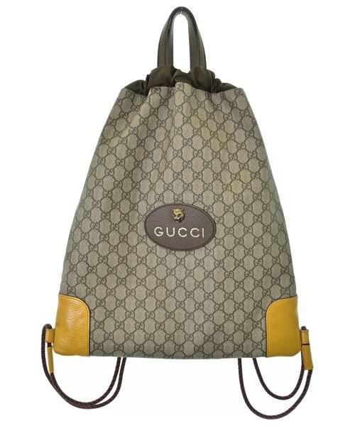 GUCCI(グッチ)バックパック・リュック 茶 サイズ:-/2200693588016