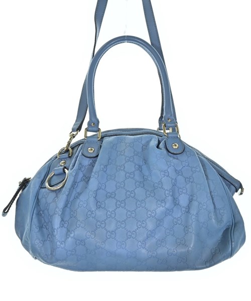 GUCCI(グッチ)ハンドバッグ 青 サイズ:-/2200693772859
