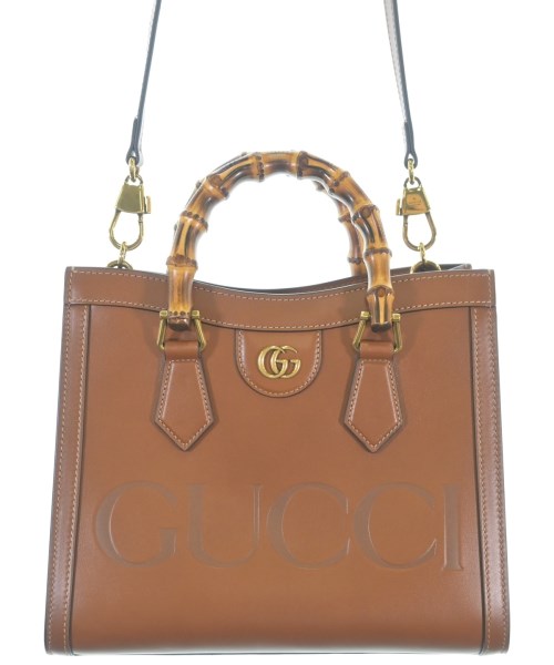GUCCI(グッチ)トートバッグ 茶 サイズ:-/2200695772024