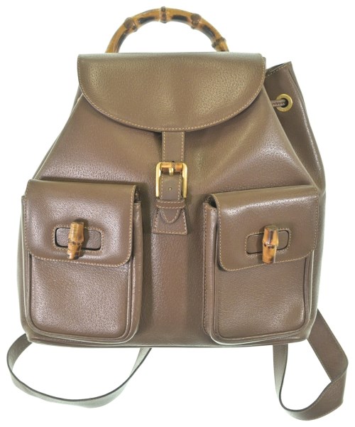 GUCCI(グッチ)バックパック・リュック 茶 サイズ:-/2200663116164