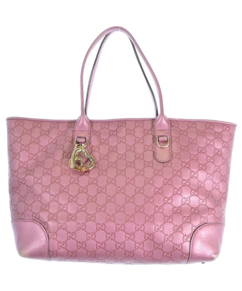 GUCCI(グッチ)トートバッグ ピンク サイズ:-/2200667487086