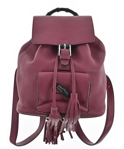GUCCI(グッチ)バックパック・リュック 赤 サイズ:-/2200688688080