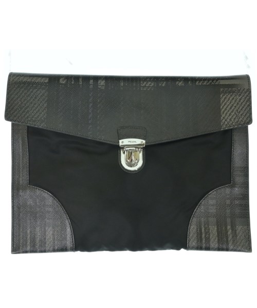 PRADA(プラダ)クラッチバッグ 黒 サイズ:-/2200613309325