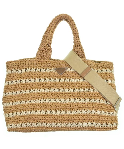 PRADA(プラダ)かごバッグ 茶 サイズ:-/2200619669294